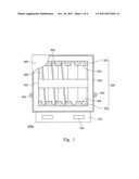 ENCLOSED VERTICAL RACK FOR STORING AND TRANSPORTING LARGE SUBSTRATES diagram and image