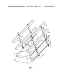 Apparatus for Forming Temporary Guardrails on Stairs diagram and image