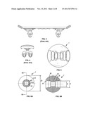 SKATEBOARD WHEEL AND METHOD OF MANEUVERING THEREWITH diagram and image