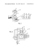 LOW COST BLENDER CONTROL PERMITTING LOW ACTUATION FORCE SWITCHES diagram and image