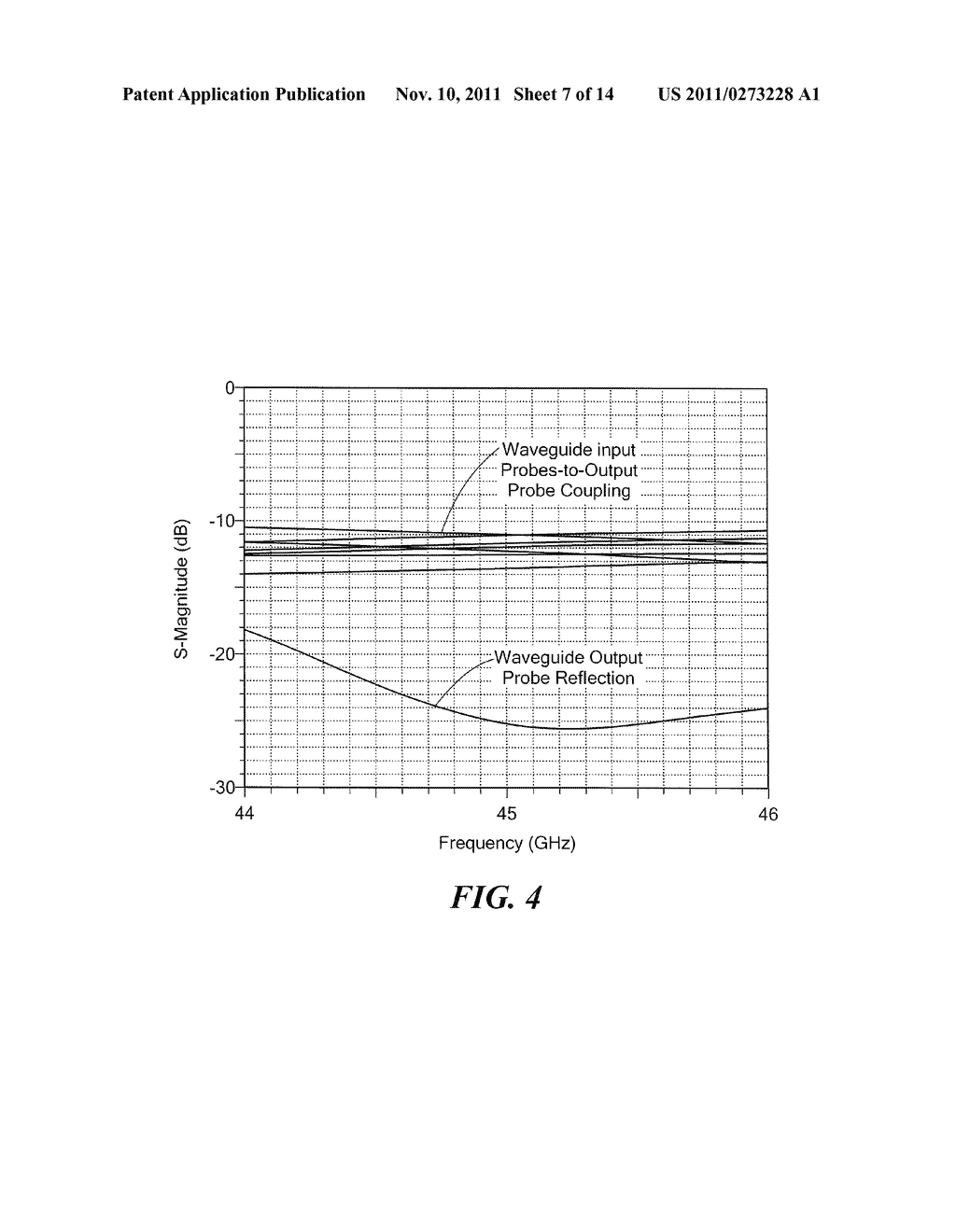 MULTIPLE E-PROBE WAVEGUIDE POWER COMBINER/DIVIDER - diagram, schematic, and image 08