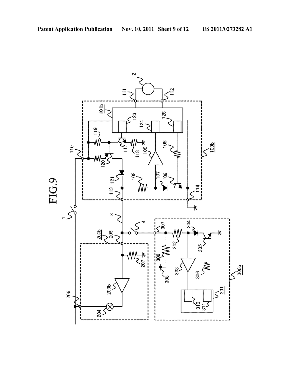 HEADLAMP LIGHT SOURCE LIGHTING APPARATUS AND COMMUNICATION APPARATUS - diagram, schematic, and image 10