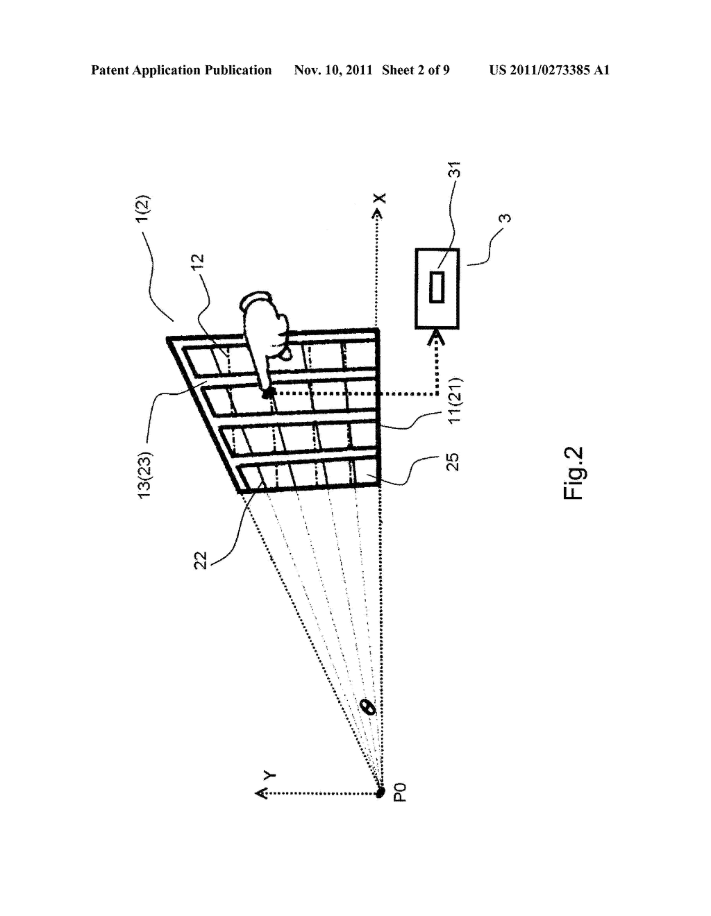 Sensing Structure and Method of Touch Spot of Resistive Touch Panel - diagram, schematic, and image 03