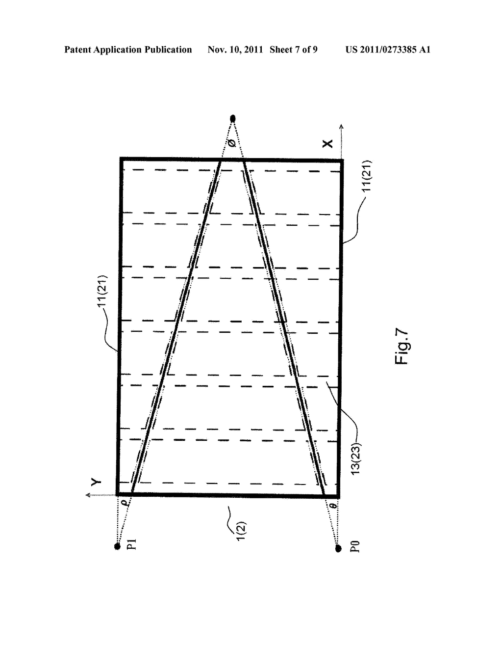 Sensing Structure and Method of Touch Spot of Resistive Touch Panel - diagram, schematic, and image 08
