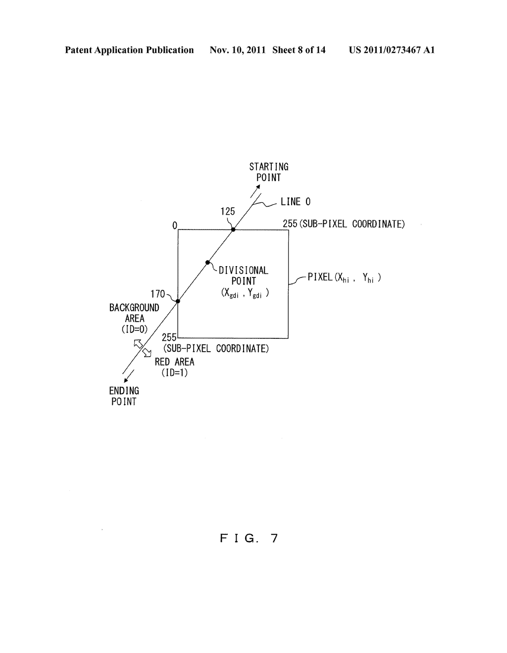 DEVICE AND METHOD FOR MULTICOLOR VECTOR IMAGE PROCESSING - diagram, schematic, and image 09