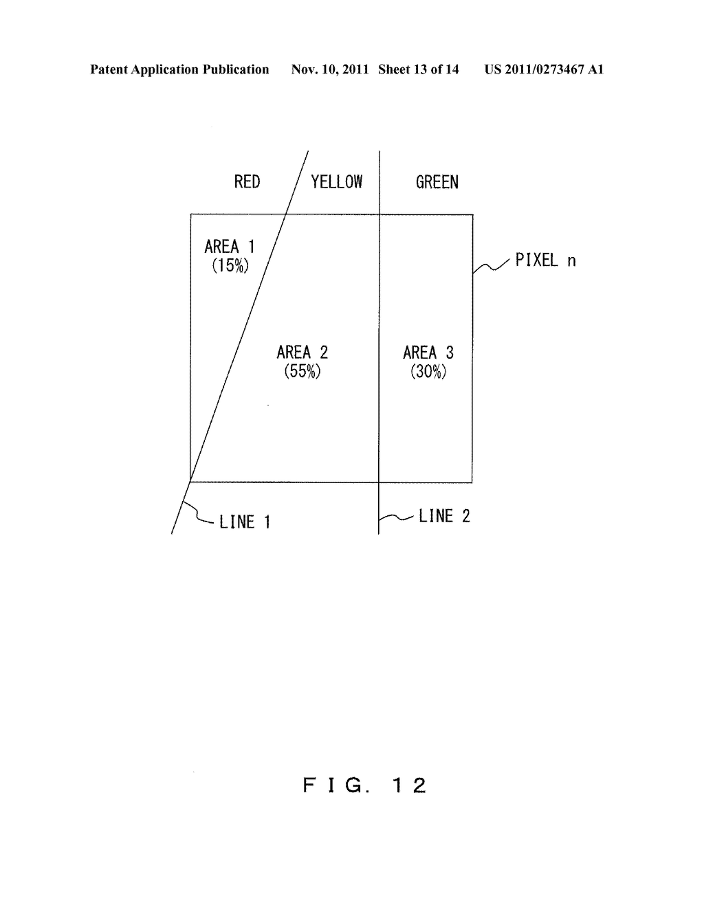 DEVICE AND METHOD FOR MULTICOLOR VECTOR IMAGE PROCESSING - diagram, schematic, and image 14