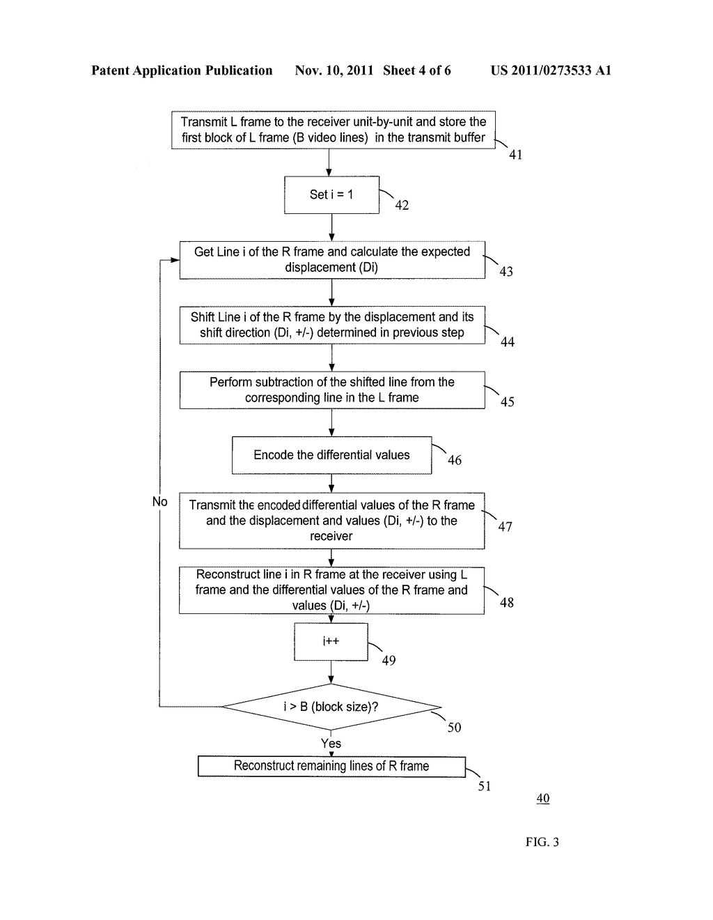METHOD AND SYSTEM FOR COMMUNICATION OF STEREOSCOPIC THREE DIMENSIONAL     VIDEO INFORMATION - diagram, schematic, and image 05