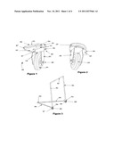 System and Method for a Removable Wheel Device. diagram and image