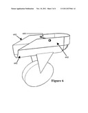 System and Method for a Removable Wheel Device. diagram and image