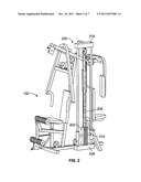 LINEAR MOTOR SYSTEM FOR AN EXERCISE MACHINE diagram and image