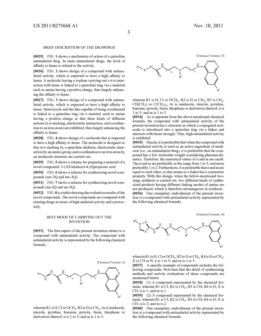 Compound with antimalarial activity and antimalarial drug containing the     same as active ingredient - diagram, schematic, and image 12
