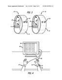 Arm and wrist cuffs and pulse oximeter clip with conductive material for     electrodes on small medical home monitors diagram and image