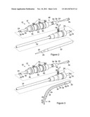 APPARATUS FOR CURVING AN IMPLANTABLE MEDICAL DEVICE IN A LUMEN diagram and image