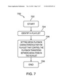 MEDIA PLAYBACK SETTINGS FOR PLAYLISTS diagram and image