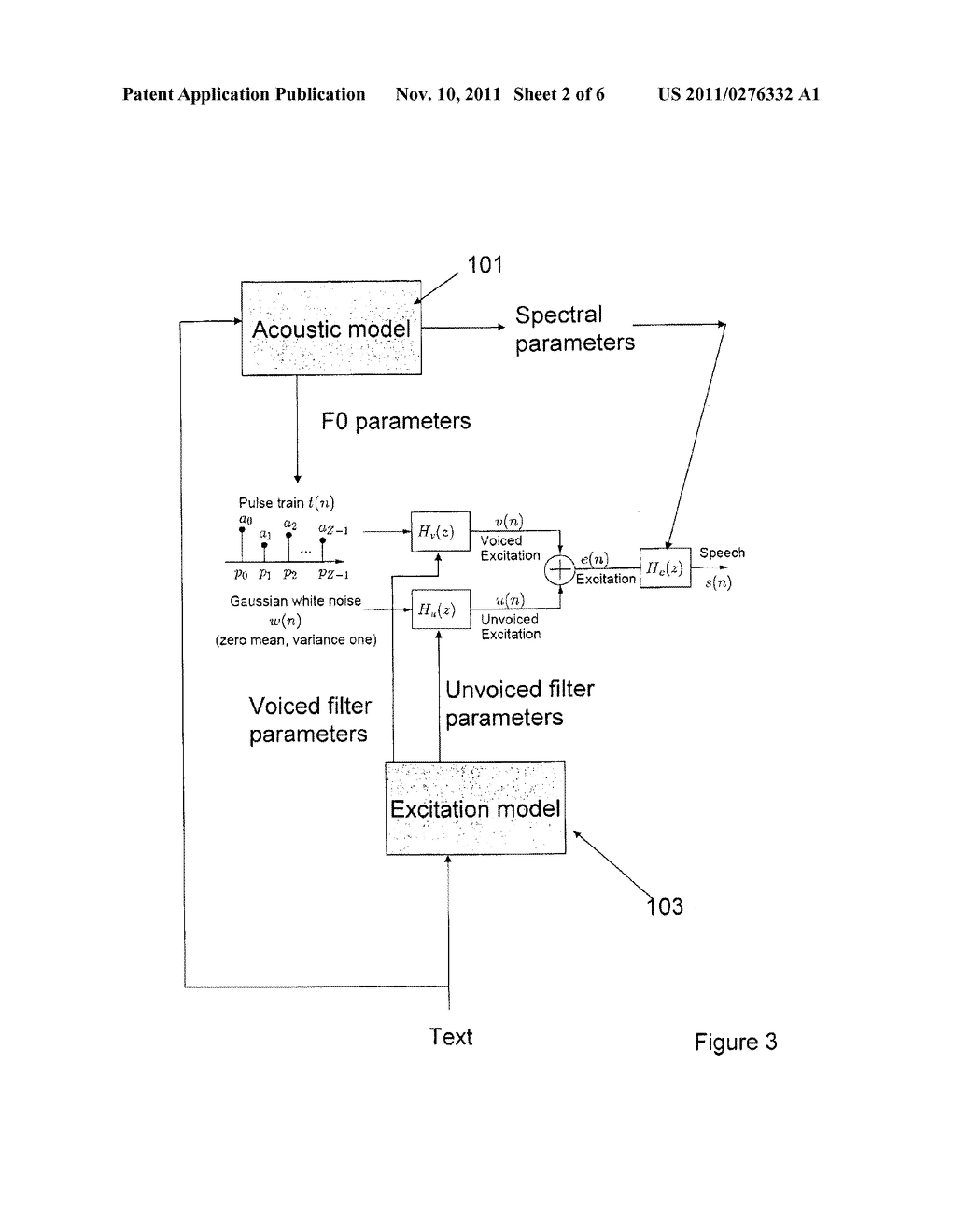 SPEECH PROCESSING METHOD AND APPARATUS - diagram, schematic, and image 03