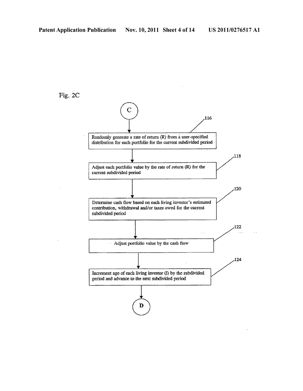 SYSTEM AND METHOD FOR INCORPORATING MORTALITY RISK IN AN INVESTMENT     PLANNING MODEL - diagram, schematic, and image 05