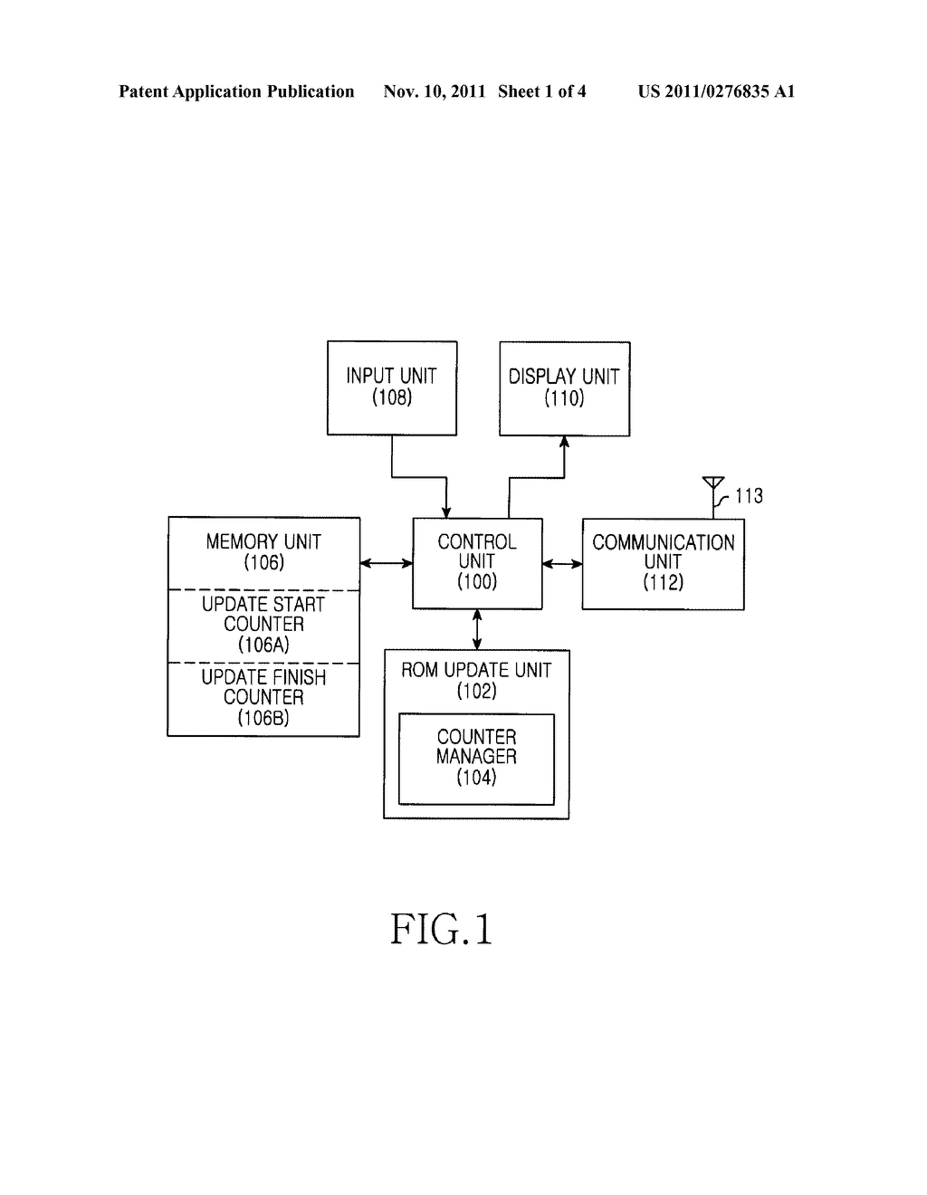 APPARATUS AND METHOD FOR PREVENTING ABNORMAL ROM UPDATE IN PORTABLE     TERMINAL - diagram, schematic, and image 02