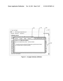 Method and system for storing words and their context to a database diagram and image