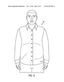 Garment With Interstitial Fastener diagram and image