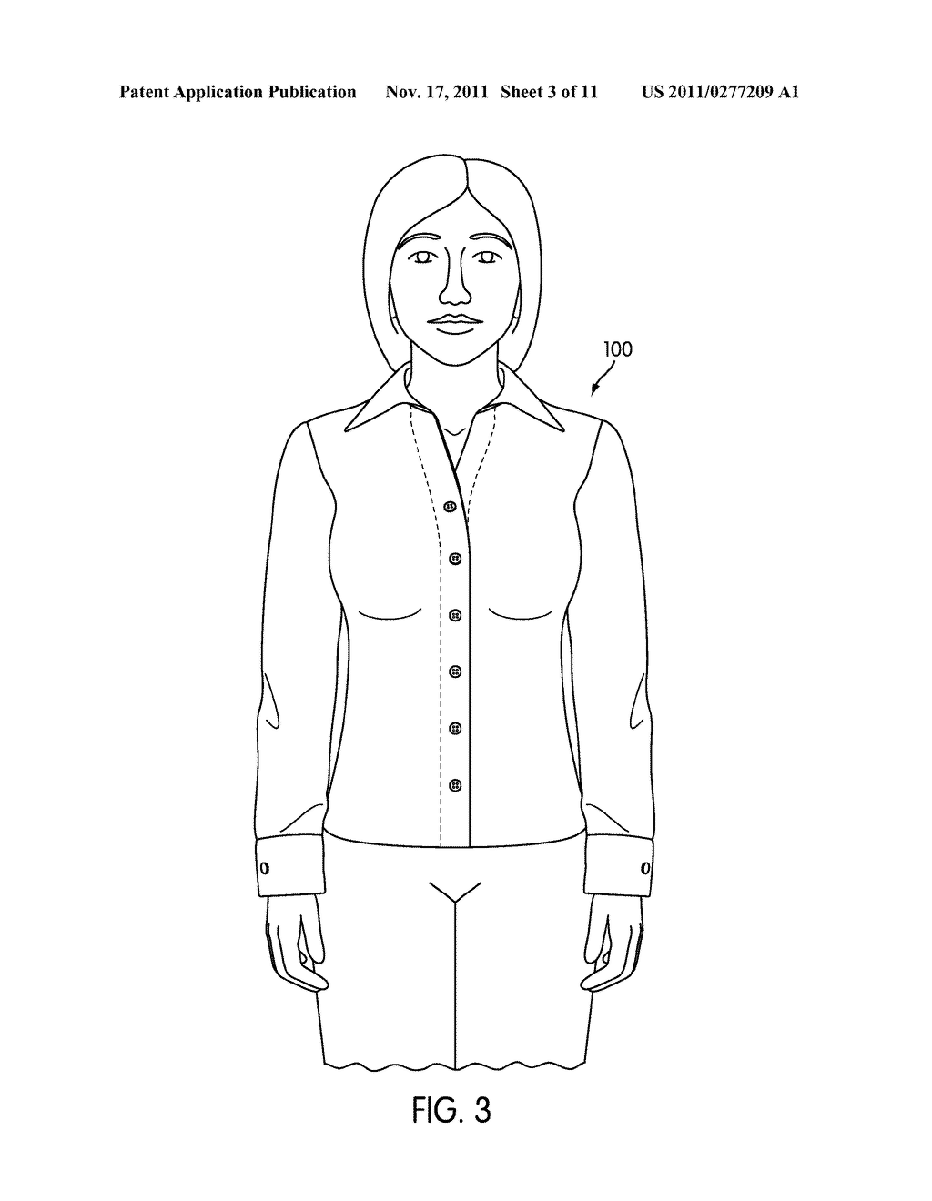 Garment With Interstitial Fastener - diagram, schematic, and image 04