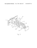 Locking device with magnetic actuation for doors diagram and image