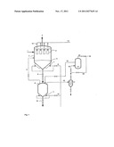 METHOD FOR DISCHARGING THE DUST THAT OCCURS DURING OPERATION OF A     DEDUSTING SYSTEM FOR RAW GAS diagram and image