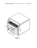 Quick heating quartz toaster diagram and image