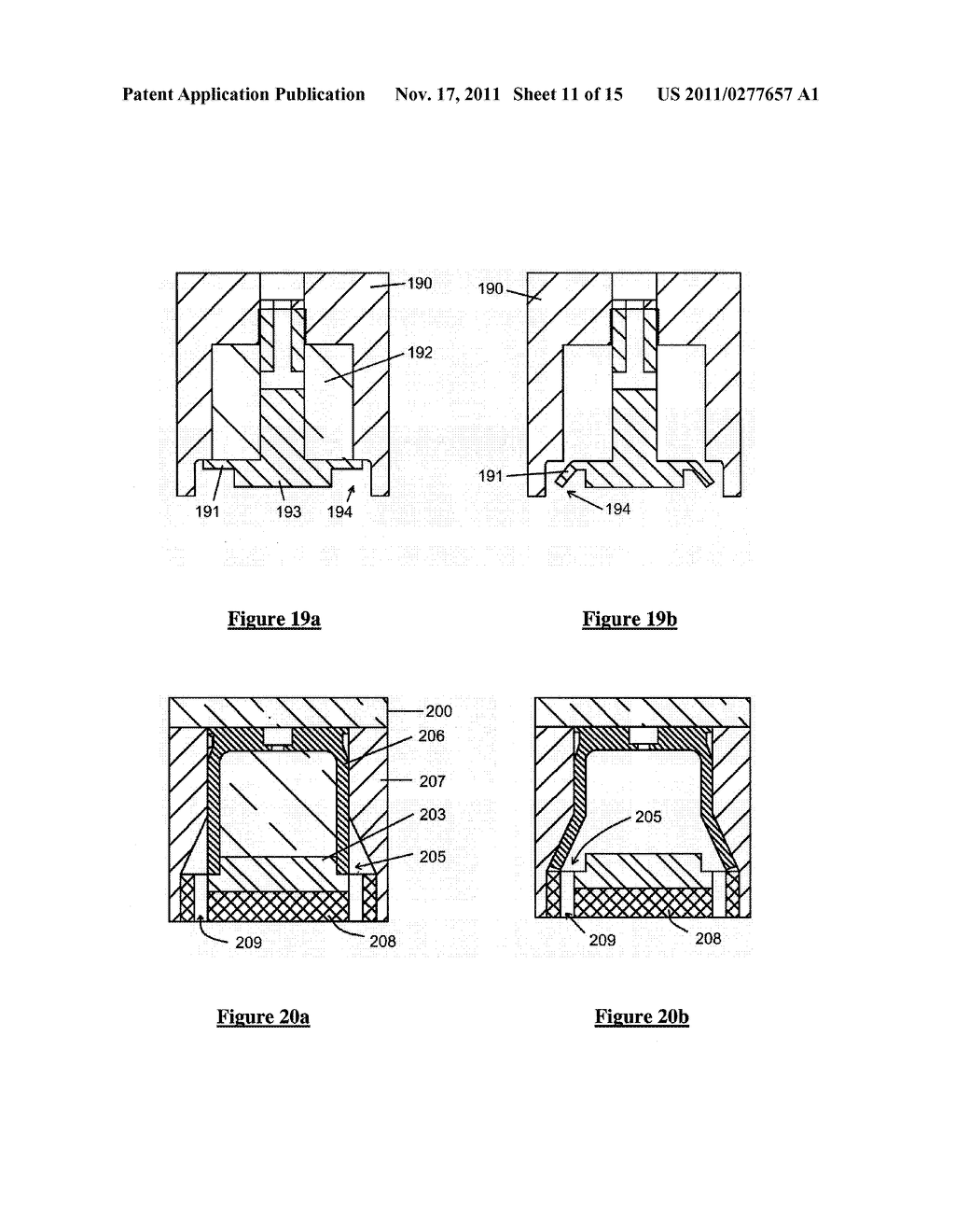 Projectile for Use in a Barrel with a Plurality of Stacked Projectiles - diagram, schematic, and image 12