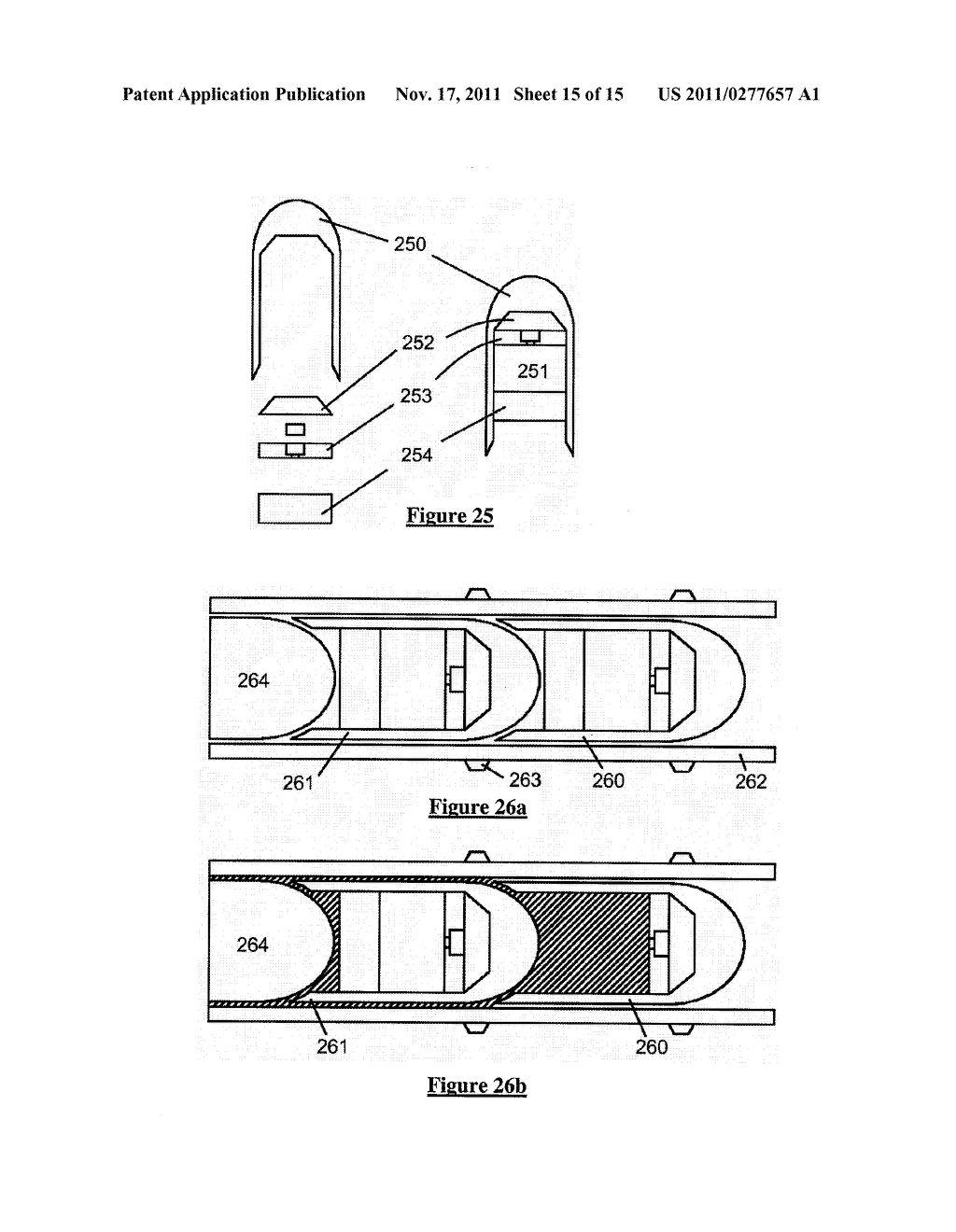 Projectile for Use in a Barrel with a Plurality of Stacked Projectiles - diagram, schematic, and image 16