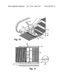 Escalator step cleaner diagram and image