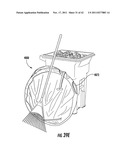 DEVICES AND METHODS RELATING TO THE CLEANUP OF LEAVES, TO POURING OR     FILLING NON-LIQUIDS, AND/OR TO RECONFIGURABLE FUNNELING APPARATUS diagram and image