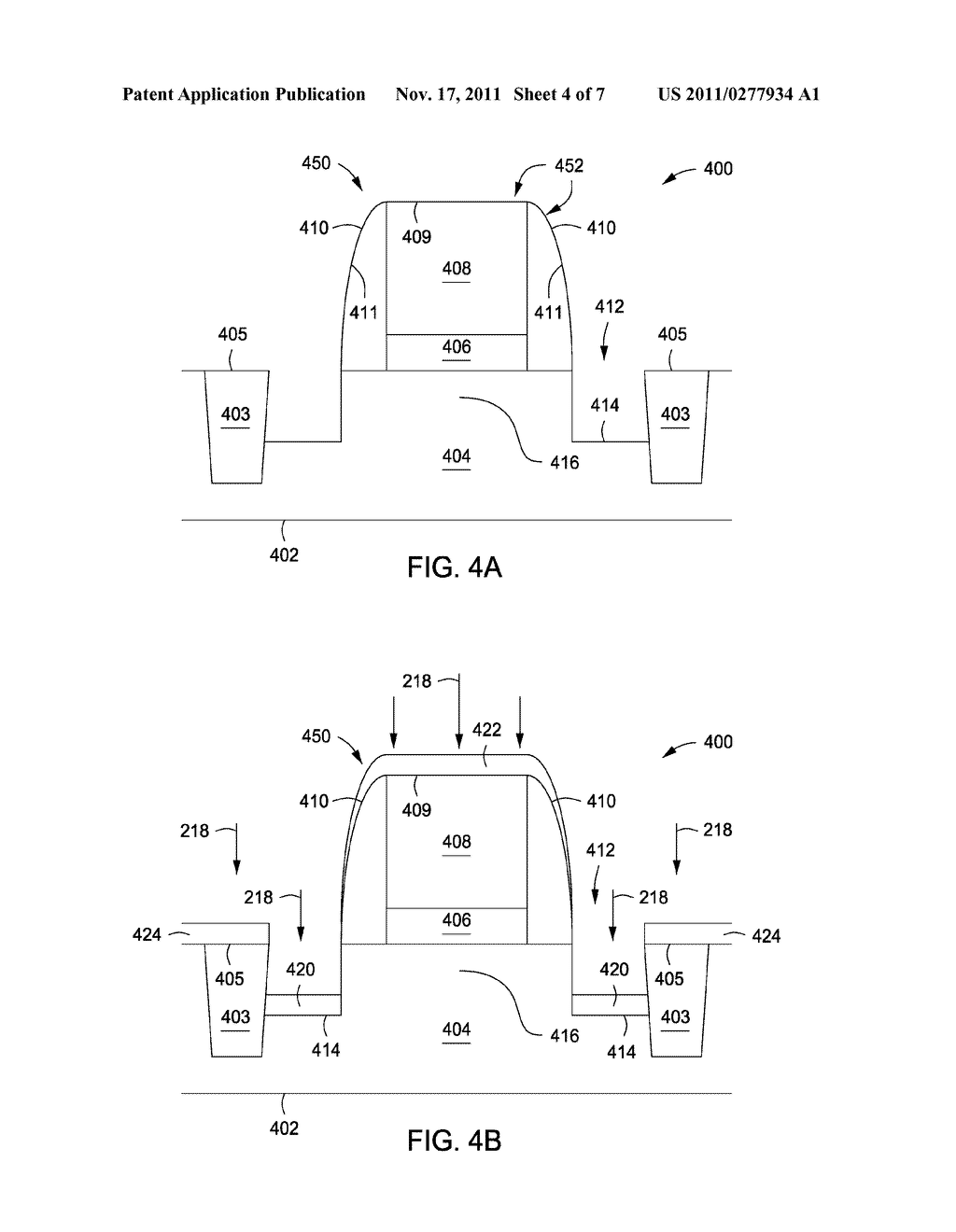 METHODS OF SELECTIVELY DEPOSITING AN EPITAXIAL LAYER - diagram, schematic, and image 05