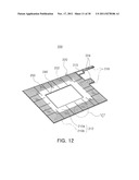 CASE OF ELECTRONIC DEVICE HAVING LOW FREQUENCY ANTENNA PATTERN EMBEDDED     THEREIN, MOLD THEREFOR AND METHOD OF MANUFACTURING THEREOF diagram and image