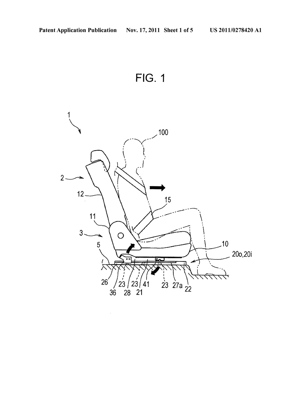 SLIDE DEVICE FOR VEHICLE SEAT - diagram, schematic, and image 02