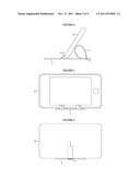 NON-HINGED PORTABLE EASEL TO SUPPORT AND ANGLE AN OBJECT diagram and image