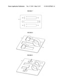 NON-HINGED PORTABLE EASEL TO SUPPORT AND ANGLE AN OBJECT diagram and image