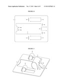 NON-HINGED PORTABLE EASEL TO SUPPORT AND ANGLE AN OBJECT diagram and image