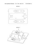 NON-HINGED PORTABLE EASEL TO SUPPORT AND ANGLE AN OBJECT diagram and image