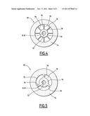 Device for emitting a first beam of high-energy photons and a second beam     of lower-energy photons, and associated method and measuring unit diagram and image