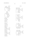 MATERIAL FOR ORGANIC ELECTROLUMINESCENT DEVICE AND ORGANIC     ELECTROLUMINESCENT DEVICE USING SAME diagram and image