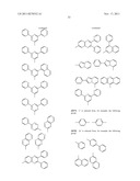 MATERIAL FOR ORGANIC ELECTROLUMINESCENT DEVICE AND ORGANIC     ELECTROLUMINESCENT DEVICE USING SAME diagram and image