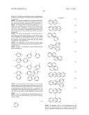 MATERIAL FOR ORGANIC ELECTROLUMINESCENT DEVICE AND ORGANIC     ELECTROLUMINESCENT DEVICE USING SAME diagram and image