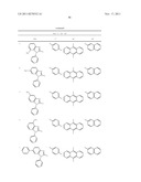 MATERIAL FOR ORGANIC ELECTROLUMINESCENT DEVICE AND ORGANIC     ELECTROLUMINESCENT DEVICE USING SAME diagram and image