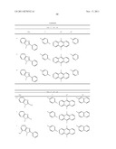 MATERIAL FOR ORGANIC ELECTROLUMINESCENT DEVICE AND ORGANIC     ELECTROLUMINESCENT DEVICE USING SAME diagram and image