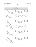 MATERIAL FOR ORGANIC ELECTROLUMINESCENT DEVICE AND ORGANIC     ELECTROLUMINESCENT DEVICE USING SAME diagram and image