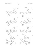 MATERIAL FOR ORGANIC ELECTROLUMINESCENT DEVICE AND ORGANIC     ELECTROLUMINESCENT DEVICE USING SAME diagram and image