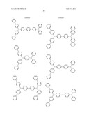 MATERIAL FOR ORGANIC ELECTROLUMINESCENT DEVICE AND ORGANIC     ELECTROLUMINESCENT DEVICE USING SAME diagram and image