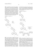 MATERIAL FOR ORGANIC ELECTROLUMINESCENT DEVICE AND ORGANIC     ELECTROLUMINESCENT DEVICE USING SAME diagram and image