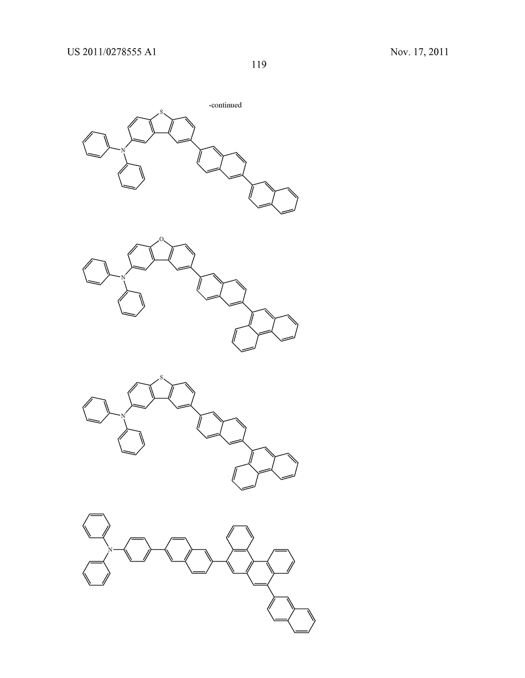 BISCARBAZOLE DERIVATIVE, MATERIAL FOR ORGANIC ELECTROLUMINESCENCE DEVICE     AND ORGANIC ELECTROLUMINESCENCE DEVICE USING THE SAME - diagram, schematic, and image 121