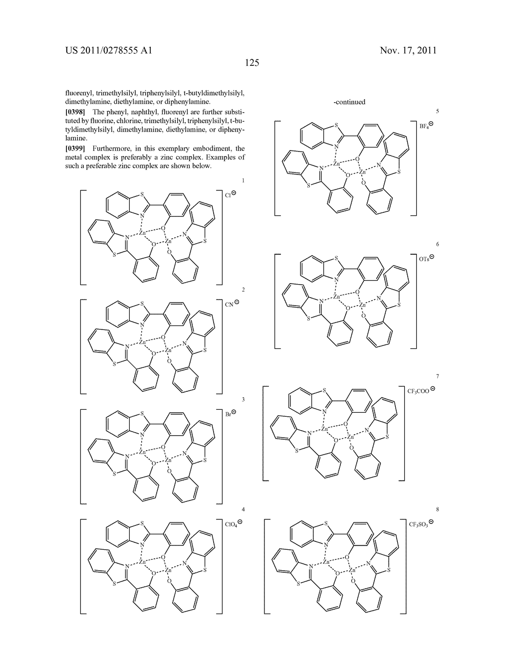 BISCARBAZOLE DERIVATIVE, MATERIAL FOR ORGANIC ELECTROLUMINESCENCE DEVICE     AND ORGANIC ELECTROLUMINESCENCE DEVICE USING THE SAME - diagram, schematic, and image 127